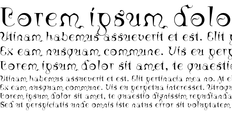 Sample of LinotypeSicula
