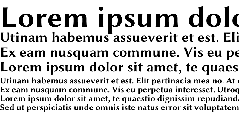 Sample of Linux Biolinum O Bold