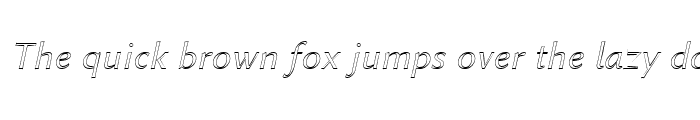 Preview of Linux Biolinum Outline Italic