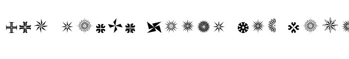 Preview of Lisboa Dingbats Symbols Regular