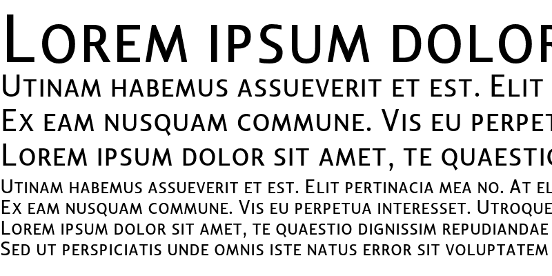 Sample of Lisboa Sans SC