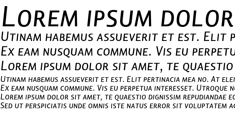 Sample of Lisboa SC Italic