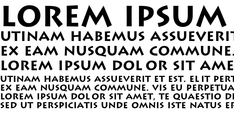 Sample of Listium Bold