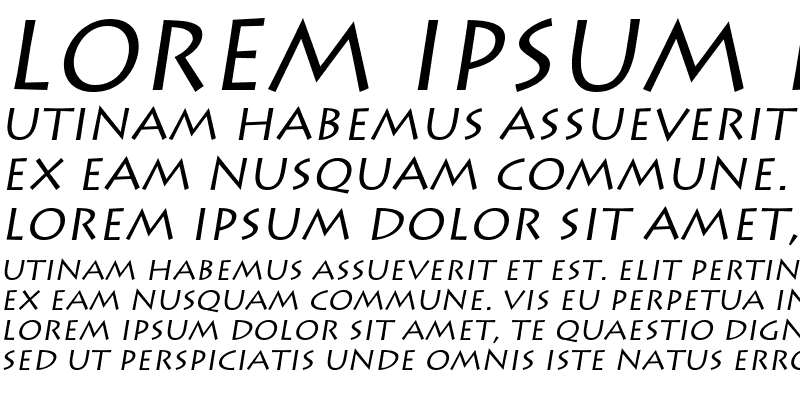 Sample of Listium Oblique