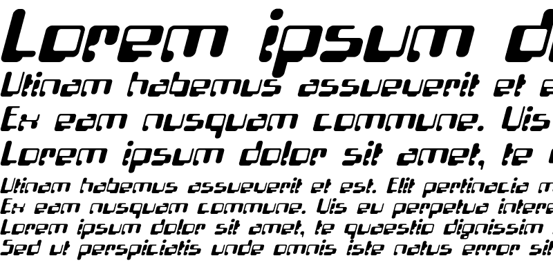 Sample of Localizer Sans Italic