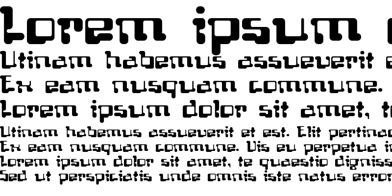 Sample of Localizer Serif Regular