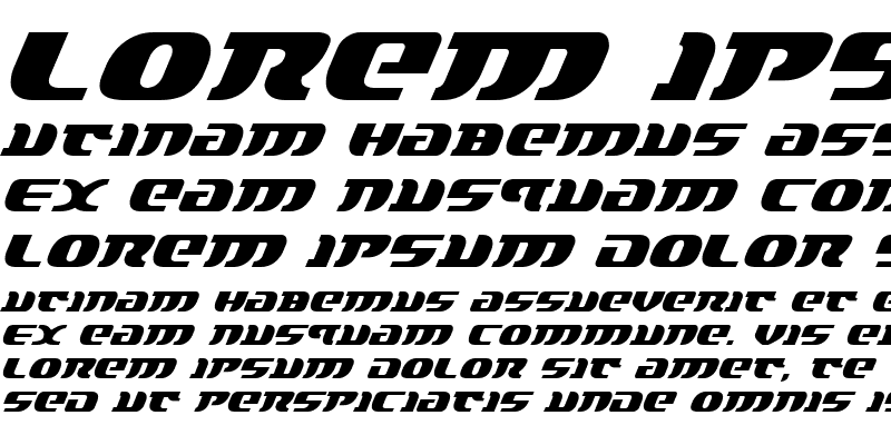Sample of Lord of the Sith Italic Italic