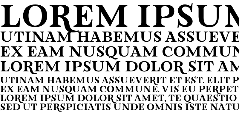 Sample of Lova Valove Serif Regular