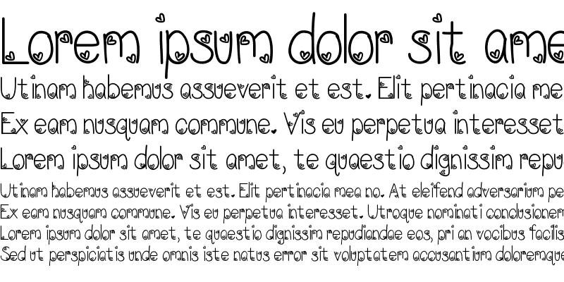 Sample of LoveNessThree