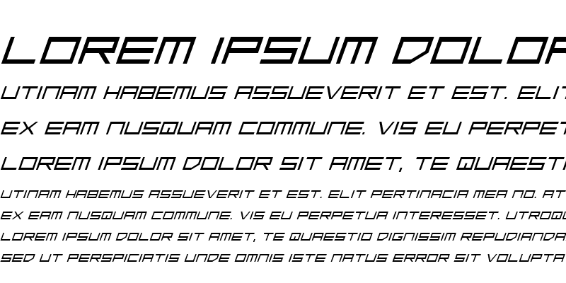 Sample of Low Gun Screen Expanded Italic Expanded Italic