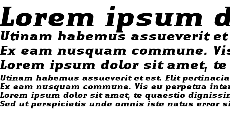 Sample of LTAuthenticSmallSerif Bold Italic