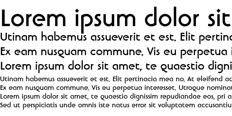 Sample of LTBanjoman Roman Bold