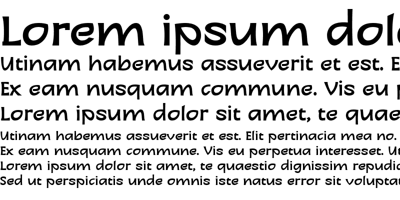 Sample of LTCharon SemiBold Regular