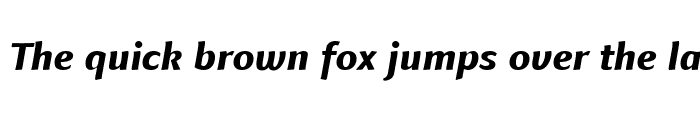 Preview of LTFinnegan Medium Bold Italic