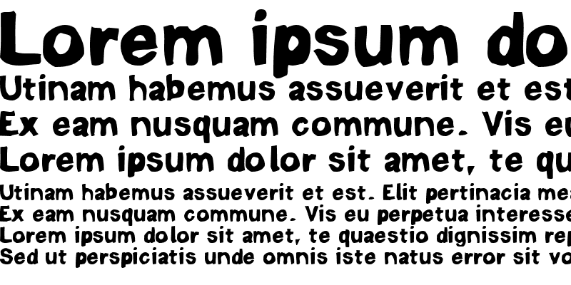 Sample of LTMineru Regular Bold