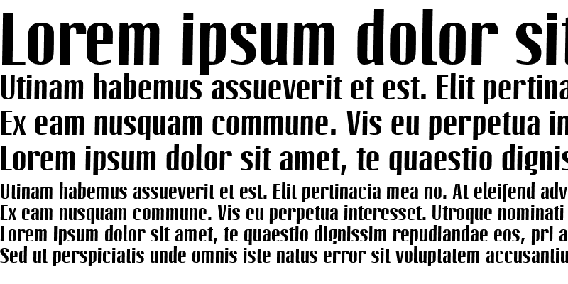 Sample of LTOctane Bold