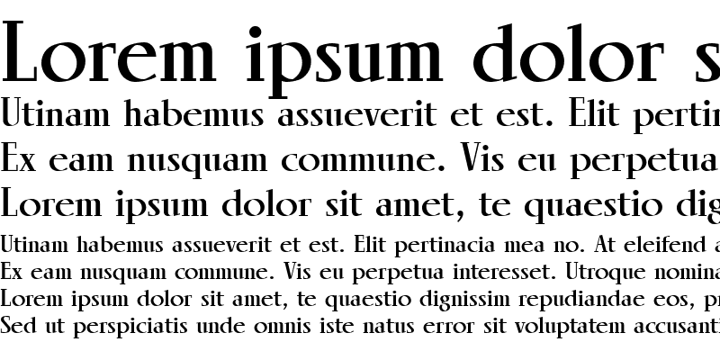 Sample of LTRowena Regular Bold