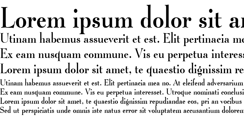 Sample of Luciano Condensed