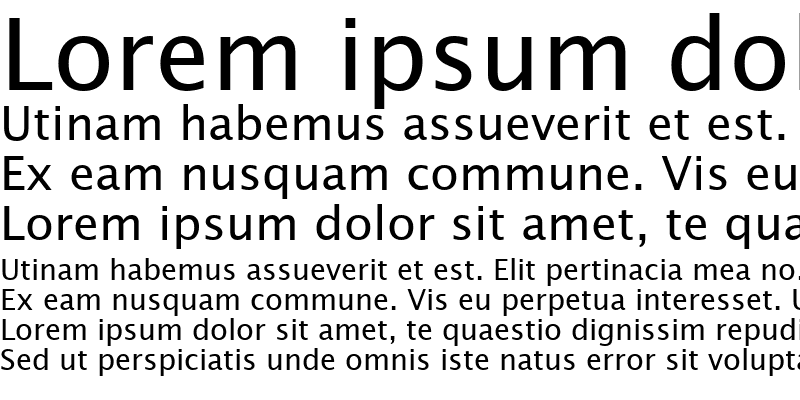 Sample of Lucida Sans Unicode Regular
