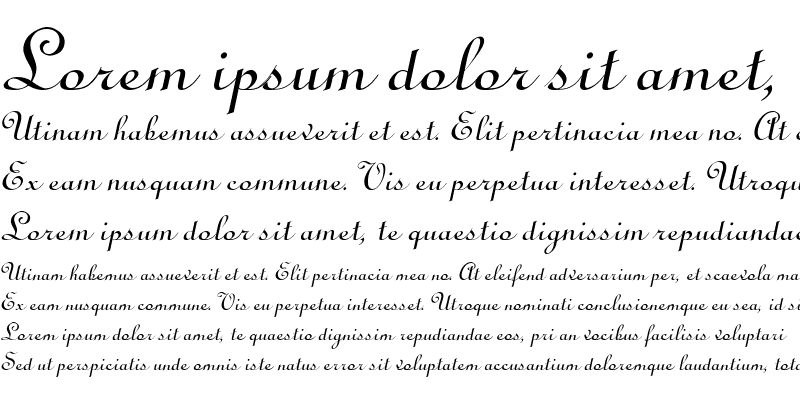Sample of Lucy Italic