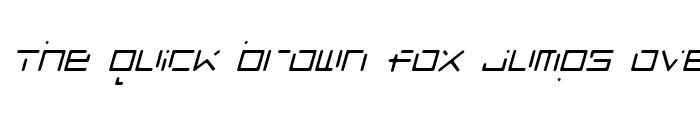 Preview of LuggageRoundBroken Italic