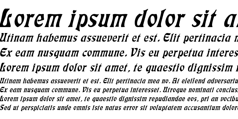 Sample of Lushlife Italic