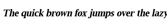 Preview of Luxi Serif Bold Oblique
