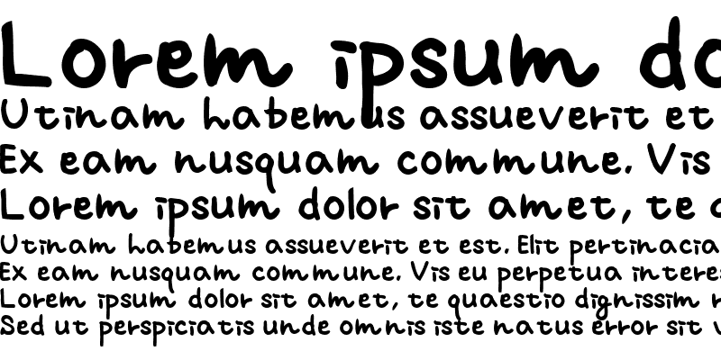 Sample of m script Two Bold