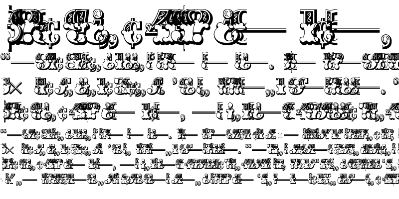 Sample of Madame Numericals