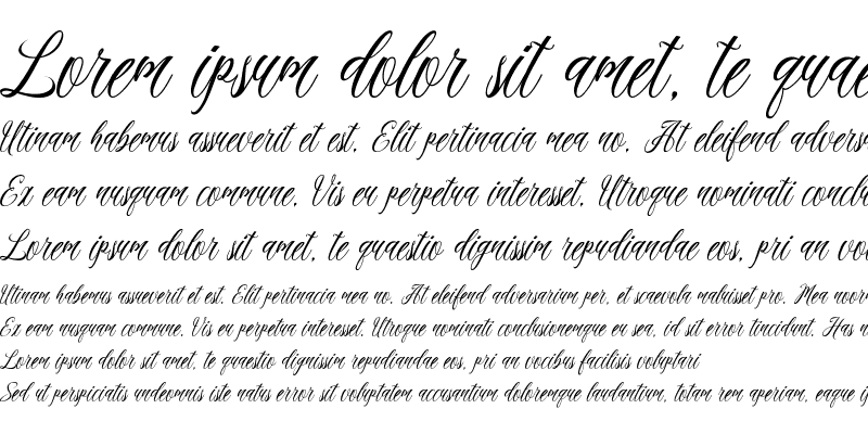 Sample of madania script