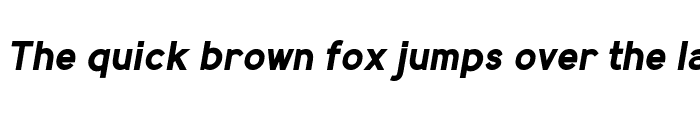 Preview of MadeynSans Bold Italic
