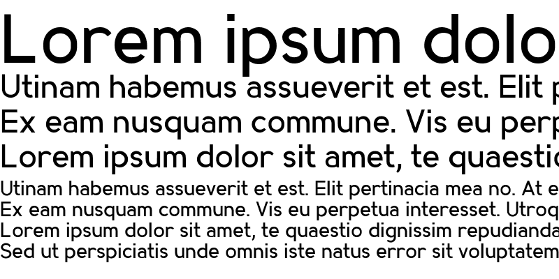 Sample of MadeynSans Regular