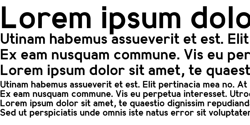 Sample of MadeynSans Semibold