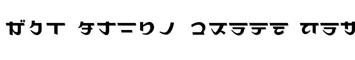 Preview of Maharani Katakana Regular