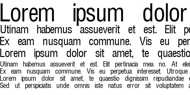 Sample of Mahony Condensed