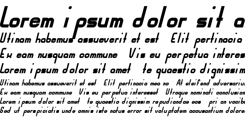 Sample of Mahsuri Bold Italic