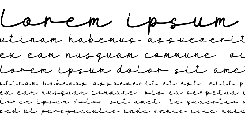 Sample of MaidenhairDEMO