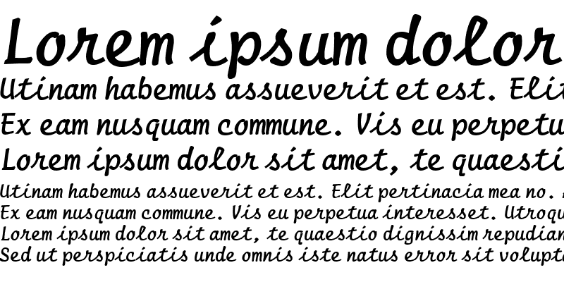 Sample of Manuscript Bold