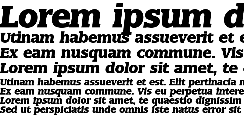 Sample of MarburgExtrabold RegularItalic