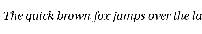 Preview of MarconiEF-BookItalic Regular