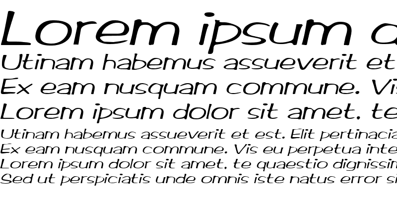 Sample of Marlo-Extended Italic