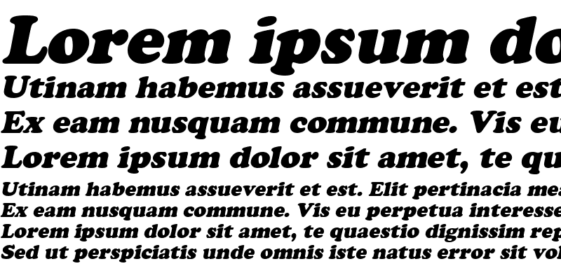 Sample of Marshmallow Italic