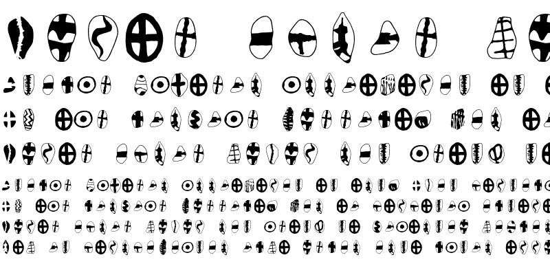 Sample of Mas dAsil Symbol Regular