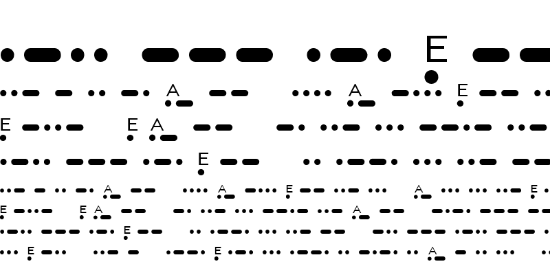 Sample of Match Morse (Shareware) Regular
