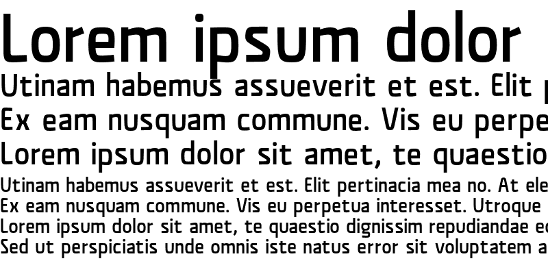 Sample of Material Sans
