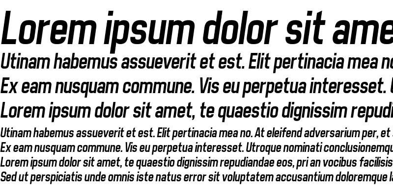 Sample of Matthan Sans Italic