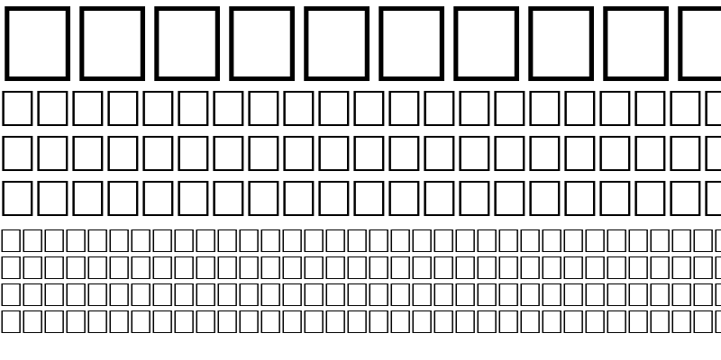 Sample of MAXIMO Regular