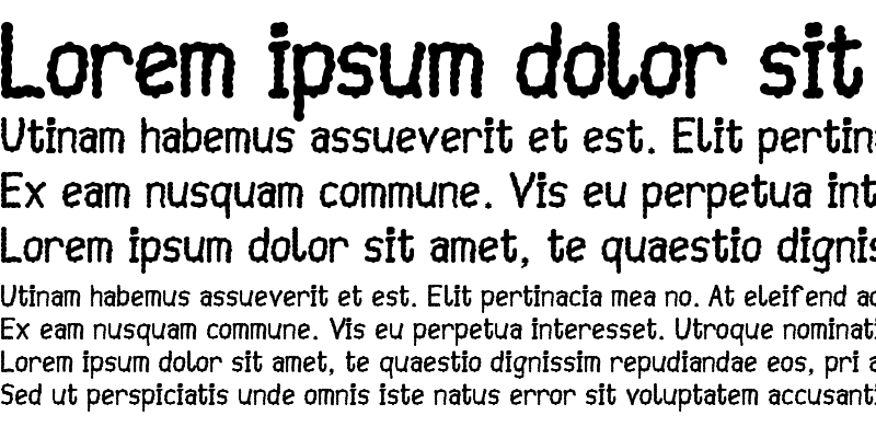 Sample of Mayuragifkas Italic