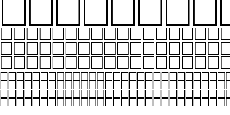 Sample of MCS Shapes1 Regular