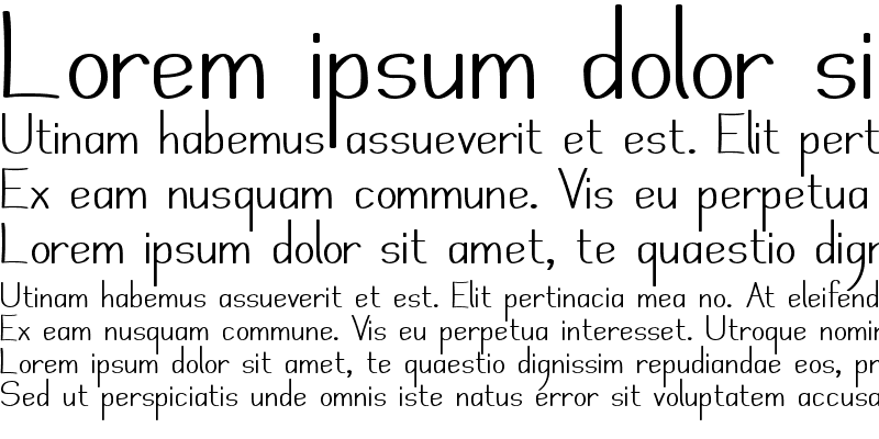 Sample of Mechanihan Ribbon Italic